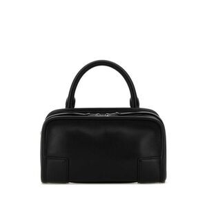 Loewe Women Black Leather Mini Amazona Handbag